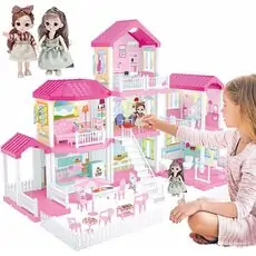 Princess Dream house ოცნების სახლი  244 pcs
