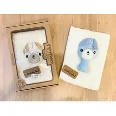 BLANKET BABY LAMA CARAMINI 5207 ჩვილის პლედი
