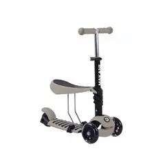 Makani-ს ტრანსფორმერი სკუტერი (სამაკატი) Scooter 3 in 1 Pastel Peach