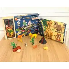 GAME CARPET WITH ANIMALS სათამაშო ხალიჩა გარეული ცხოველებით