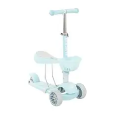 Makani Scooter BonBon 3in1 Candy Blue ტრანსფორმერი სკუტერი (სამაკატი)