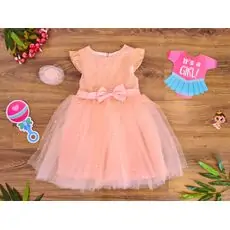 Princess Baby Dress საბავშვო კაბა 9250 ERAY KIDS Pink