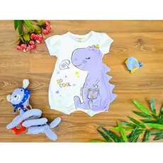 Milk Baby Dino ჩვილის რომპერი Bupper 21451 Purple