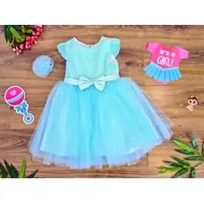 Princess Baby Dress საბავშვო კაბა 9250 ERAY KIDS Blue
