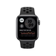 სმარტ საათი Apple Watch Series SE 44mm Nike Grey Aluminium Case With Black Nike Sport MYYK2