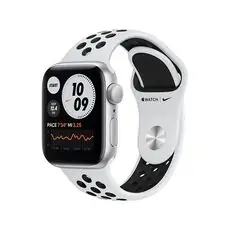 სმარტ საათი Apple Watch Series SE 40mm Nike Silver Aluminium Case With Pure Black Nike Sport MYYD2
