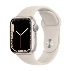 სმარტ საათი Apple Watch Series 7 GPS 41mm Starlight Aluminum Case With Starlight Sport Band MKMY3
