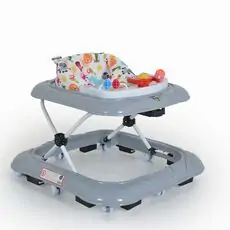 Cangaroo Baby Walker Jungle Fun Grey ჭოჭინა