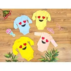 BEBIO Emoji in Love ჩვილის ბოდე