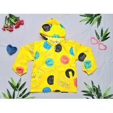 Let's Go! Emoji Yellow Jacket Crispy 22247 საბავშვო ქურთუკი