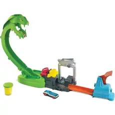 HOT WHEELS TOXIC SNAKE MTL GTT93 სათამაშო ტრასა შხამიანი გველი