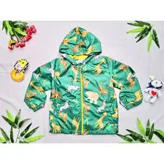 Jacket Crispy "Animals" Green 22241 საბავშვო ქურთუკი