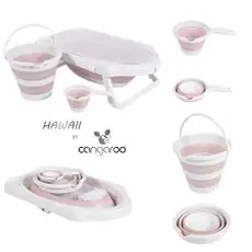 Cangaroo Hawaii Pink აბაზანის კომპლექტი