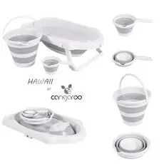 Cangaroo Hawaii Grey აბაზანის კომპლექტი