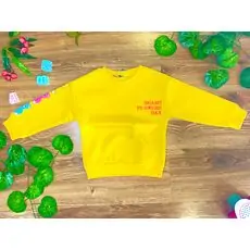 BEARS FLOWERS DAY 623544 YELLOW ALG გრძელ მკლავიანი მაისური