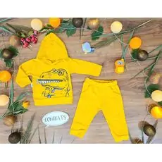 Yellow DINO Set MURATBABY 6731 საბავშვო ტანსაცმლის ნაკრები 1605