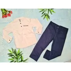 Skirt and Trousers Set BEBE ELBISE 605 WHITE საბავშვო ტანსაცმლის ნაკრები