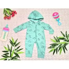 Lovely Dino Romper Blue MURATBABY 6374 ახალშობილის რომპერი