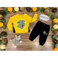 Travel This World Set 2in1 Yellow 122034 ALG თბილი ორეული