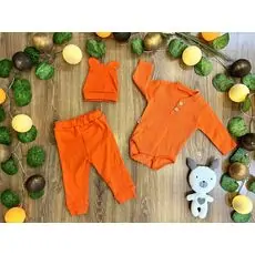 Lovely Romper Set For Baby MURATBABY Terracotta 6454 საბავშვო ტანსაცმლის ნაკრები