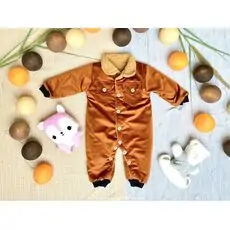 Little Romper MURATBABY Brown 6141 საბავშვო რომპერი