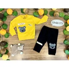 FUNNY KOALA Set 2in1 Yellow 122031 ALG თბილი ორეული