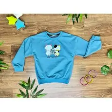 Lovely Cats Ocean Blue ALG 623440 გრძელ მკლავიანი მაისური