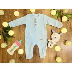 Little Romper MURATBABY 7082 Sky blue საბავშვო რომპერი