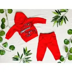 DINO Set Red MURATBABY 6731 საბავშვო ტანსაცმლის ნაკრები 1605