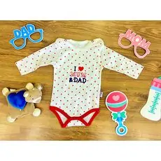 I love Mum & Dad 7032 Muratbaby ჩვილის ბოდე
