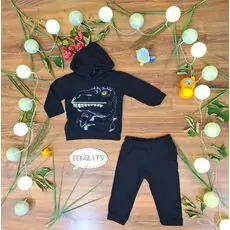 DINO Set Black MURATBABY 6731 საბავშვო ტანსაცმლის ნაკრები 1605