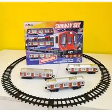 SUBWAY SET სათამაშო ელექტრო მატარებელი JHX5508