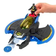 Imaginext Dc Super Friends Batwing (DDI)  BATMAN-ის საბრძოლო მანქანა
