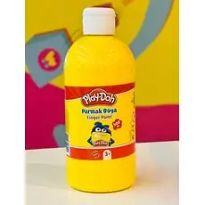 Play-Doh Finger Paint (Tube) 500 ml Yellow PR012 თითებით სახატავი საღებავი