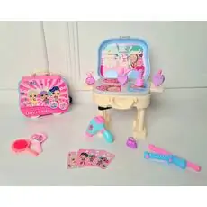 SURPRISE DOLL LOL THREE IN ONE DRESSING TROLLEY CASE 1853-P9 საბავშვო ტრილიაჟი