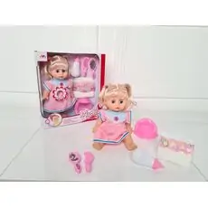 My Baby Doll With Accessories Toy For Kids M-24 სათამაშო თოჯინა აქსესუარებით