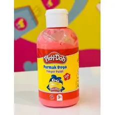 Play-Doh Finger Paint (Tube) 250 ml Pink PR037 თითებით სახატავი საღებავი