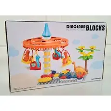 dinosaur flying chair blocks 222-B103 საბავშვო კონსტრუქტორი