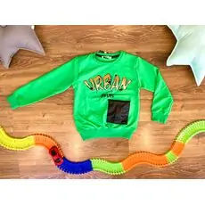 URBAN ALG 323439 საბავშვო გრძელ მკლავიანი მაისური GREEN