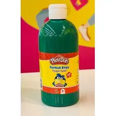 Play-Doh Finger Paint (Tube) 500 ml Green PR013 თითებით სახატავი საღებავი