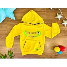 UNLIMITED LOST ALG 423471 საბავშვო ჰუდი Yellow