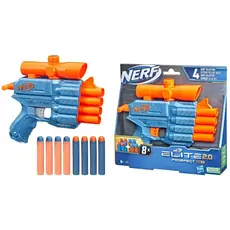 Nerf Elite 2.0 Prospect QS-4 Blaster 8 Official Nerf Elite Darts HAS-F4190 ბლასტერი რბილი ტყვიებით