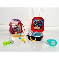 SPIDER MAN TOOL SHOULDER BAG 1853-P7 სათამაშო ინსტრუმენტების ნაკრები