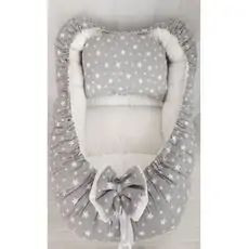 Bebeconfor BABY NEST WITH GREY STARS	ახალშობილის ბუდე