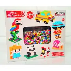 PIXEL 3D BLOCKS 1750 PCS Pilsan-ის სათამაშო კუბიკები 03 616