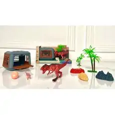 Sound dinosaur cage set F881-1Y საბავშვო სათამაშო დინოზავრი