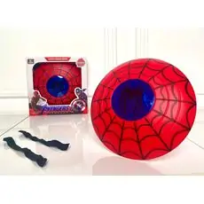 Spiderman Shield Toy For Kids MYX088-A1 MARVEL-ის სუპერგმირი ადამიანი ობობის ფარი