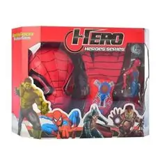 Avengers Super Hero Spider-Man YK5990-6 ადამიანი ობობას ნიღაბი და ხელთათმანი
