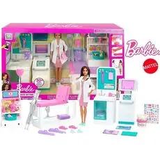 TRAUMATOLOGIST BARBIE Clinical Playset MTL-GTN61 ტრავმატოლოგი ბარბის თოჯინა და საექიმო ნაკრები
