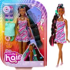 Barbie Totally Hair Butterfly MTL-HCM91 ბარბის თოჯინა აქსესუარებით